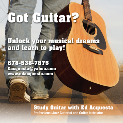 Guitar Lessons Flyer